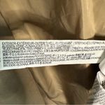 ZARA  Basic Womens Tan Embroidered Red Rose Floral Suede Kimono Coat Size XS Boho Photo 7