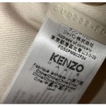 New Kenzo Embroidered Floral Cartoon Print Large Clutch Pouch Photo 5