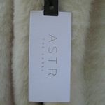 ASTR NWT Super Soft Ivory White Crop Sweater Photo 7