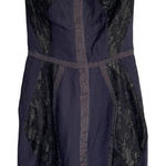 NWT String a Star Dark Purple Strapless Dress With Side Zipper Size 2 Photo 0