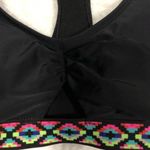 Xhilaration swim suit top aztec and black size medium summer Aztec bikini top Photo 1