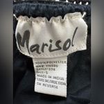 Vtg Marisol Black Silk Ruffle Sequin Skirt Y2K Fairy Whimsygoth Coquette 90s Photo 1