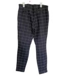 Massimo Fabro Womens Pants Sz 10 Plaid Italy Trouser Preppy Office Career Wear Photo 1