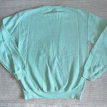 Urban Outfitters Bdg  Mint Green Oregon Mountains Embroidered Crewneck Sweatshirt Photo 1