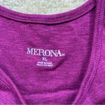Merona Women’s Burgundy Slim Layering Tank Top - Size XL - EUC - Stretch Photo 2
