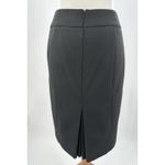 Loft Ann Taylor  Black Pencil Skirt Size 0 Career Work Office Professional Photo 5