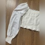 Aerie NWT  long sleeve white shirt medium Photo 6
