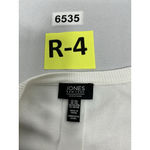 Jones New York Womans Jones NY Button Up Cardigan Sweater Long Sleeve XXl White Photo 2