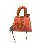 Steve Madden  Bdorra Mini Purse Top Handle Orange‎ and Coral Crossbody with Chain Photo 1