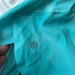 Athleta  Run With It 3.5" Shorts Green XL Photo 4