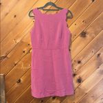 Loft  dusty rose scalloped edge sheath dress Photo 2