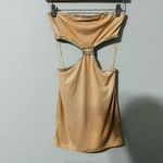 Hot & Delicious Women Diamond Sparkly Sexy Cutout Mini Dress Size S Photo 3