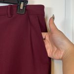 Vince Camuto  Maroon Wide Leg Trouser Pants Size 10 EUC #VEG-0185 Photo 3