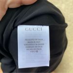 Gucci  Black Floral Lace Dress Size 44 Photo 6