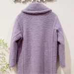 Elliatt Amethyst Cozy Shearling Teddy Coat Jacket in Lilac Purple Size Small NWT Photo 5