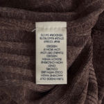 BKE  Sweater Womens M Brown‎ Ribbed Knit Off Shoulder Dolman Sleeve Cozy Chic Photo 6