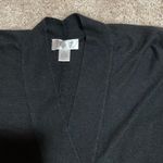 Loft Ann Taylor  Angora Rabbit Hair Size XS Black Wrap Hem Sweater Women Top Photo 1