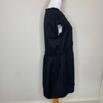 ZARA  Babydoll Black Dress Ruffle Trim Sz XS Photo 3