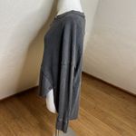 Free People  Thermal Shirt Womens XS Monterey Oversized Waffle Knit Multicolor Photo 8