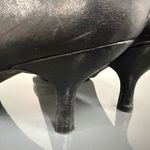 Stuart Weitzman  Kitten Heel Boots Black Leather Booties EU 39 Photo 5