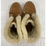 Cabela's  Womens Brown Leather Lace Up Slipper Boot Size 10 SKU 1499 Photo 4