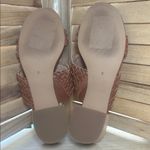 Madewell  Brown Leather Woven Slide Sandals with Block Heels, size 8 Photo 4