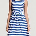 Kate Spade  | Jillian Dress Blue Stripe Bow Detail | XS Photo 3