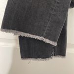 Free People Straight Raw Hem Gray Denim Jeans Size 26 EUC Bohemian boho Photo 3