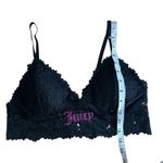 Juicy Couture NWOT Sexy Lace and Logo Bralettes Black Size XL Photo 6
