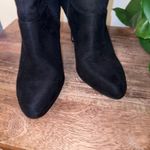 INC Womens 6.5 Black Over The Knee‎ Thigh High Heel Suede Boots Party Shoes Photo 14