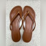 Tory Burch  Chelsea Leather Flip Flop/Safari Crystal Sock- Milled (Size 7.5) Photo 4