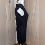 Bebop bodycon little black mini dress with capped sleeves zip closure Size M. Photo 2