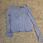 Hollister Light Blue Tight Long Sleeve Size Small Photo 1