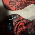 Maurice's Red and Black Floral Scarf Photo 1