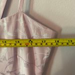 Lulus NWT  Lavender Purple Satin Pleated Floral Midi Dress Women's size Medium Photo 10