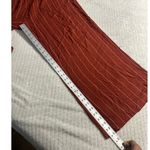 Three Floor Margaux Jumpsuit Womens 12 Burnt Orange Linen Striped Ruffle NO BELT Photo 7