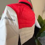 Columbia  Orange and White Puffer Jacket Photo 6