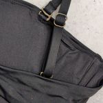 ANDIE NWT Bora Bora Top Black Adjustable Removable Ruching Bandeau Swim Bikini L Photo 2