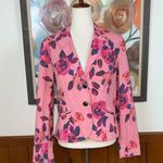 CAbi Adorable Floral Canvas Blazer! Photo 1