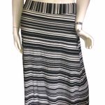 Roz & Ali  Striped Maxi Skirt Photo 0