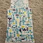 Kirra Women’s Patterned Lace Tank Top Blue/Green/purple Size L Photo 0
