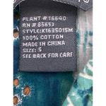 City Blues By Koret Womens Striped Button Up Shirt Size S All Cotton Photo 5