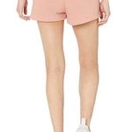The North Face Women’s Light Pink Hi-Rise Elastic Waist Sweat Shorts Size Medium 0605O Photo 2