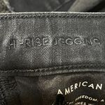 American Eagle  Women's Hi-Rise Jegging Black Destroyed Size 6 Photo 7