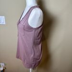 NWT Emery Rose Boutique Button Placard Blush Tank Top Photo 3