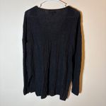 Babaton  V-Neck Sweater Black Size XS Wool Linen Blend Lightweight Knit Aritzia‎ Photo 5