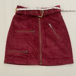 House of Harlow  x revolve Tori skirt in berry Photo 6