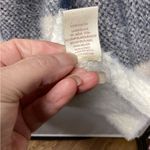 Hem & Thread  Eyelash Cardigan. Size Large. Checkered Motif Photo 7