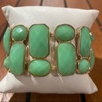 Nordstrom Rack Beautiful Green With Gold Accent Bracelet Photo 1