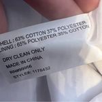 Shoshanna  fringe tweed stripe blue and white sheath dress sz 6 Photo 5